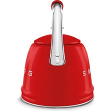 smeg 50's Style Set Üstü Düdüklü Kettle Kırmızı 2.3 Lt