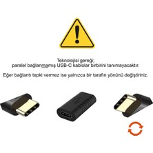 Spelt USB 3.1 Type C Dişi Dişi Adaptör Çevirici Şarj ve Data Uzatma