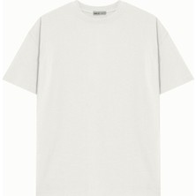 Hanclo Yaz Renkleri 2'li Paket Basic Avrupa Kalıp/oversize Fit Kesim Bisiklet Yaka Kısa Kollu T-Shirt