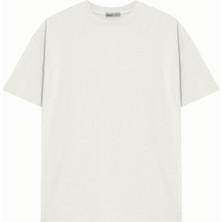 Hanclo Yaz Renkleri 2'li Paket Basic Avrupa Kalıp/oversize Fit Kesim Bisiklet Yaka Kısa Kollu T-Shirt