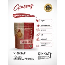 FiShake Panax Ginseng Toz Ekstrakt %100 Saf Bitki Kökü Multivitamin ve Mineral