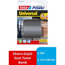 Tesa Tesa® Ekstra Güçlü Duct Tamir Bandı, Gri