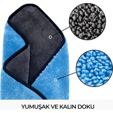 Broadcast Oto Kurulama Bezi 2'li Mikrofiber Çift Yüz 750 Gsm