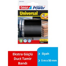 Tesa Tesa® Ekstra Güçlü Duct Tamir Bandı, Siyah