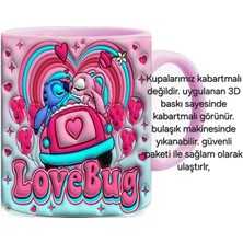 Mugs And Love Aşık Stıtch 3D Baskı Kupa