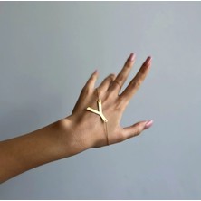 Emren Jewelry Kişiye Özel Harf Kolye 925 Ayar Gümüş