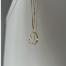 Emren Jewelry Kalp Kolye 925 Ayar Gümüş