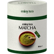 Miny Tea Matcha Çayı %100 Doğal Detox Maça Tozu - (1. Kalite Saf Matcha)