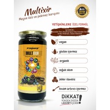 FiShake Multıxır Karadut, Keçiboynuzu, Kozalak, Andız, Üzüm (Vitamin Takviyeli) Macun 650 gr