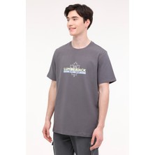 Lumberjack Ml Walter 11Wk1004 4Fx Antrasit Erkek Kısa Kol T-Shirt