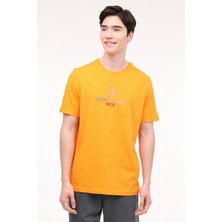 Lumberjack Ml Forest 11Urb343-066 4F Turuncu Erkek Kısa Kol T-Shirt