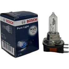 Bosch H15 12V 15/55 W PGJ23T-1 Gündüz Far Ampulü