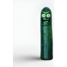 3D Layer Craft Pickle Rick Turşu Rick Figür 18 cm Rick And Morty Figürü