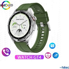 Global Watch Gt4 Amoled Ekran Android Ios Harmonyos Uyumlu 3 Kordonlu Akıllı Saat Yeşil WNE0911