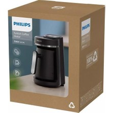 Philips Kahve Makinesi Türk Kahve Makinesi 4 Fincan Kapasitesi Siyah/gri