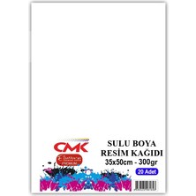 Cmk Suluboya Kağıdı 35X50CM 300 Gram - 20 Yaprak