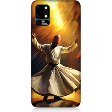 Teknomeg Reeder S19 Max Uyumlu Semazen Yapan Mevlevi Desenli Silikon Kılıf