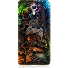 Teknomeg General Mobile Discovery 4g Uyumlu Oyuncu Gamer Desenli Silikon Kılıf