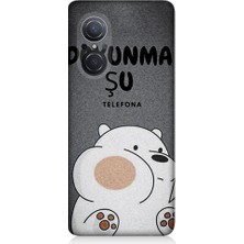 Teknomeg Huawei Nova 9 Se Uyumlu Telefonuma Dokunma Desenli Silikon Kılıf