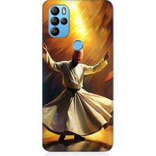 Teknomeg General Mobile GM21 Pro Uyumlu Semazen Yapan Mevlevi Desenli Silikon Kılıf