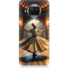 Teknomeg Xiaomi Mi 10T Lite Uyumlu Mevlevi Semazen Desenli Silikon Kılıf