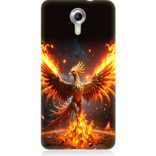 Teknomeg General Mobile Discovery 4g Uyumlu Anka Kuşu Uyanıyor Desenli Silikon Kılıf