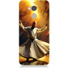 Teknomeg General Mobile Gm8 Uyumlu Semazen Yapan Mevlevi Desenli Silikon Kılıf