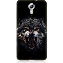 Teknomeg General Mobile Discovery 4g Uyumlu Savaşçı Kurt Desenli Silikon Kılıf