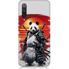 Teknomeg Xiaomi Mi 9 Se Uyumlu Samuray Panda Desenli Silikon Kılıf