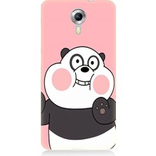 Teknomeg General Mobile Discovery 4g Uyumlu Sevimli Panda Desenli Silikon Kılıf