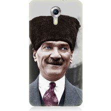Teknomeg General Mobile Discovery 4g Uyumlu Mustafa Kemal Atatürk Desenli Silikon Kılıf