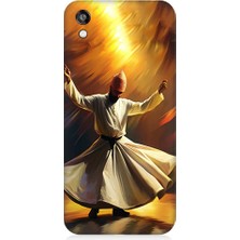 Teknomeg Huawei Honor 8s Uyumlu Semazen Yapan Mevlevi Desenli Silikon Kılıf