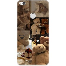 Teknomeg Huawei P9 Lite 2017 Uyumlu Sevgili Aşık Ayılar Desenli Silikon Kılıf