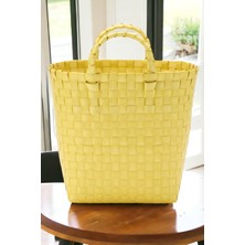Ocean Point Çok Amaçlı Sepet Düzenleyici Organizer El Örmesi Çocuk Odası Mutfak Sepet 24X28CM Oceanpoint