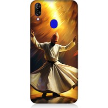 Teknomeg Reeder P13 Blue Uyumlu Semazen Yapan Mevlevi Desenli Silikon Kılıf
