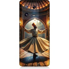 Teknomeg Xiaomi Mi 13 Uyumlu Mevlevi Semazen Desenli Silikon Kılıf