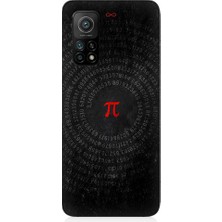Teknomeg Xiaomi Mi 10T Pro Uyumlu Pi Sayısı ve Sonsuzluk Desenli Silikon Kılıf