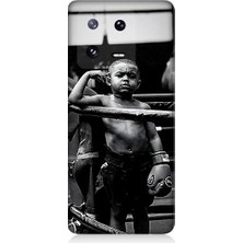Teknomeg Xiaomi Mi 13 Pro 5g Uyumlu Boksör Çocuk Desenli Silikon Kılıf