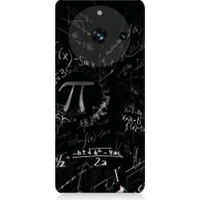 Teknomeg Realme 11 Pro Plus Uyumlu Pi ve Matematik Formülü Desenli Silikon Kılıf