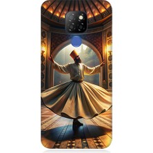 Teknomeg General Mobile GM20 Uyumlu Mevlevi Semazen Desenli Silikon Kılıf