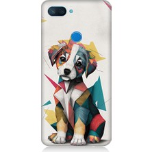 Teknomeg Xiaomi Mi 8 Lite Uyumlu Sevimli Köpek Yavrusu Desenli Silikon Kılıf