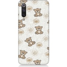 Teknomeg Xiaomi Mi 9 Se Uyumlu Sevimli Ayıcıklar  Desenli Silikon Kılıf