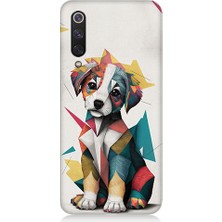 Teknomeg Xiaomi Mi 9 Se Uyumlu Sevimli Köpek Yavrusu Desenli Silikon Kılıf
