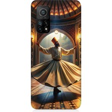 Teknomeg Xiaomi Mi 10T Pro Uyumlu Mevlevi Semazen Desenli Silikon Kılıf
