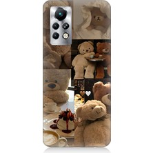 Teknomeg Infinix Note 11 Pro Uyumlu Oyuncak Ayıcıklar Desenli Silikon Kılıf