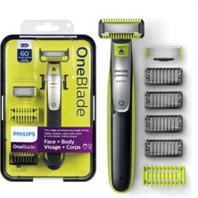 Sarı Philip Oneblade Yüz + Vücut QP2630/30 3-5 Islak ve Kuru Saç-Sakal-Vücut  Şarjlı