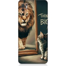 Teknomeg Xiaomi Redmi Note 10 5g Uyumlu Büyük Düşün Desenli Silikon Kılıf