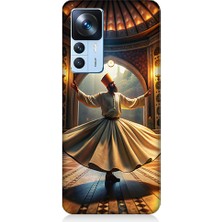 Teknomeg Xiaomi Mi 12T Uyumlu Mevlevi Semazen Desenli Silikon Kılıf