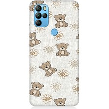 Teknomeg General Mobile GM21 Pro Uyumlu Sevimli Ayıcıklar  Desenli Silikon Kılıf
