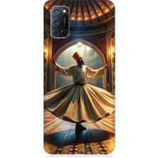 Teknomeg Oppo A72 Uyumlu Mevlevi Semazen Desenli Silikon Kılıf